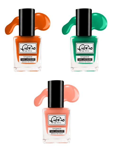 

Fiorio Set Of 3 Nail Polish, Na