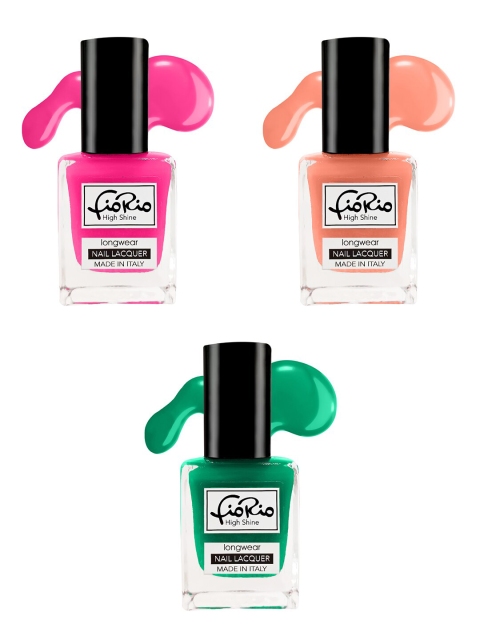 

Fiorio Set Of 3 Nail Polish, Na
