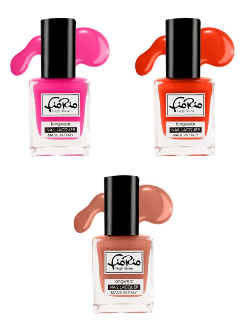

Fiorio Set Of 3 Nail Polish, Na