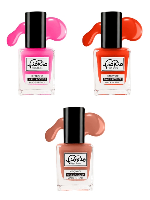 

Fiorio Set Of 3 Nail Polish, Na