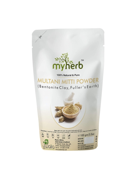 

MYHERB Women Beige Natural Multani Mitti Powder