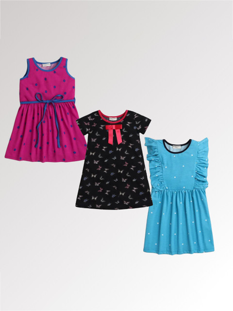 

CrayonFlakes Multicoloured Floral Dress, Multi
