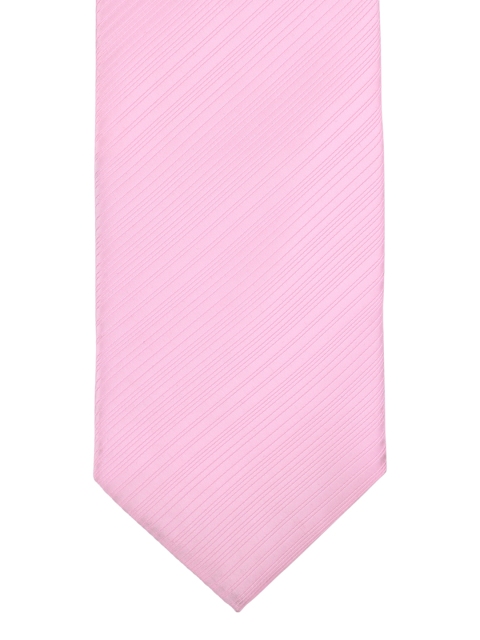 

Alvaro Castagnino Pink Self-Striped Tie