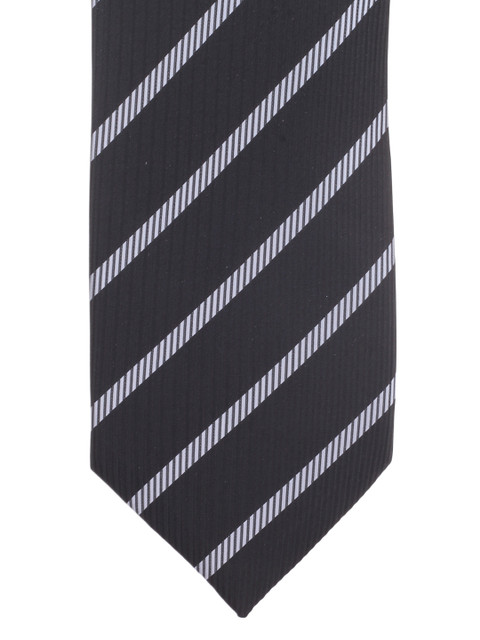 

Alvaro Castagnino Black Striped Tie