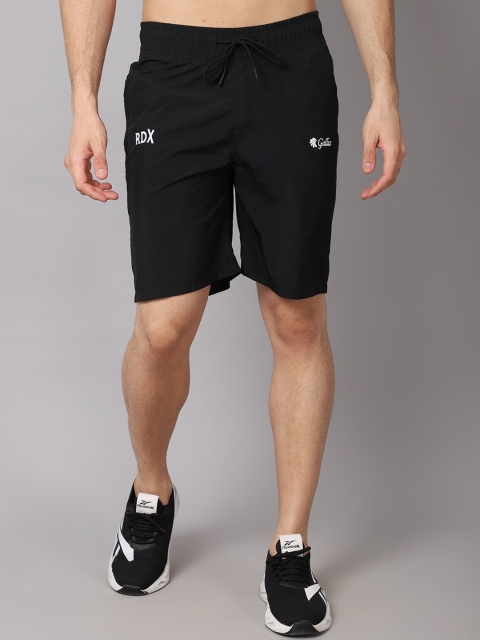 

Gallus Men Black Training or Gym Sports Shorts