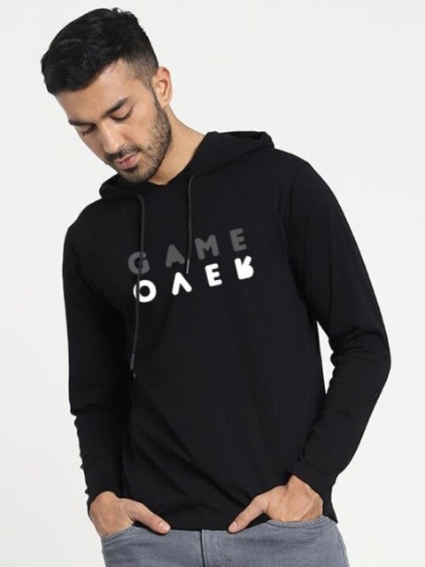 

Bewakoof Men Black Typography T-shirt