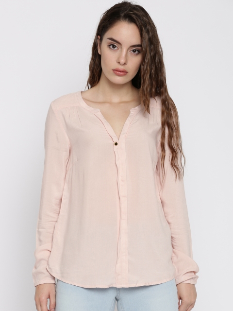 

Vero Moda Women Pink Solid Shirt Style Top