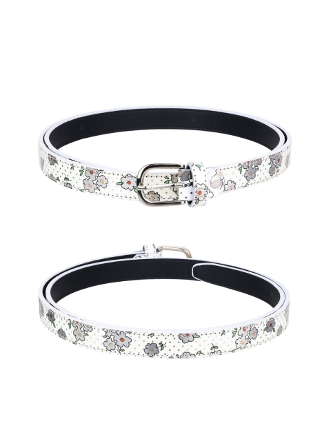 

URBAN ALFAMI Women Pack Of 3 Women Textured Belt, Black