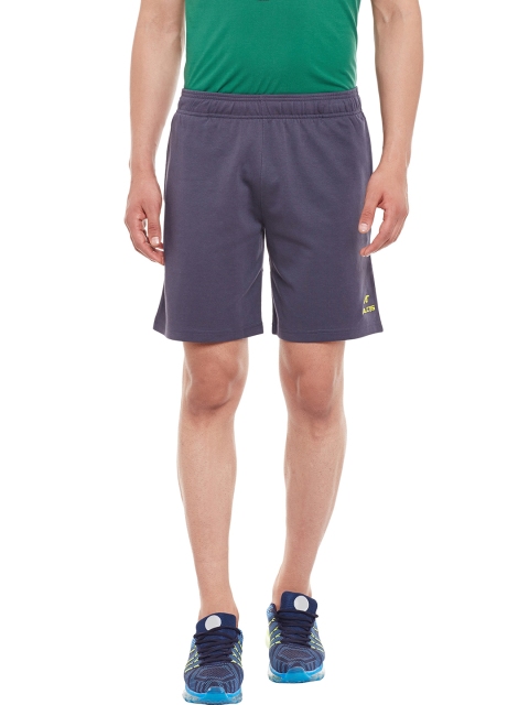

Alcis Men Charcoal Grey Core Pro Solid Regular Fit Sports Shorts