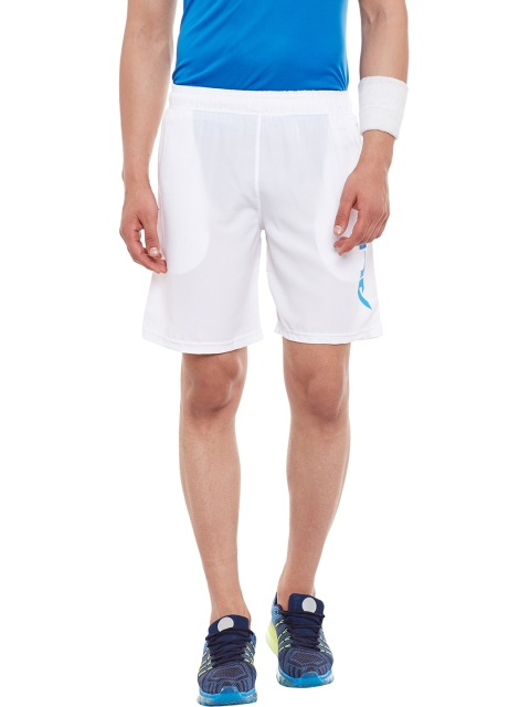 

Alcis Men White Core Club Solid Regular Fit Sports Shorts