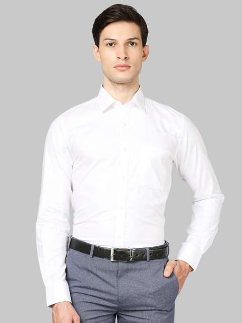 

Raymond Men White Formal Shirt