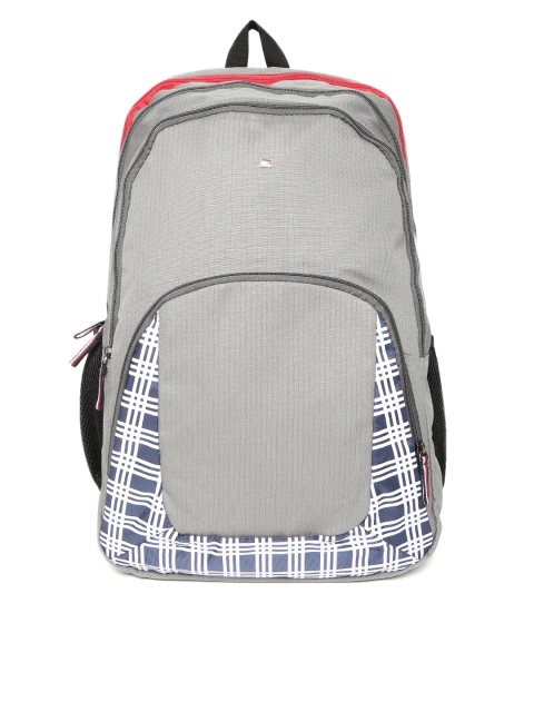 

Tommy Hilfiger Unisex Grey Backpack