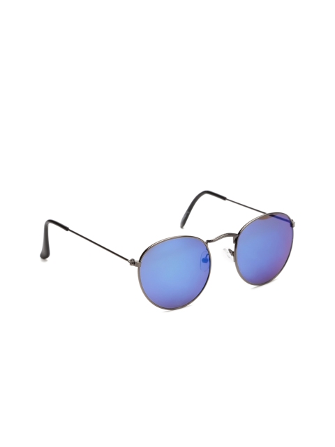

DressBerry Women Round Sunglasses SUN02459, Brown
