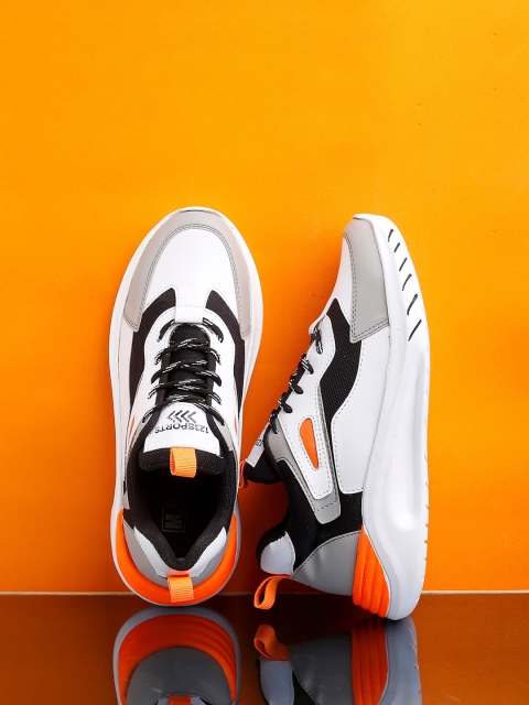 

radhika group Kids Orange Mesh Running Shoes