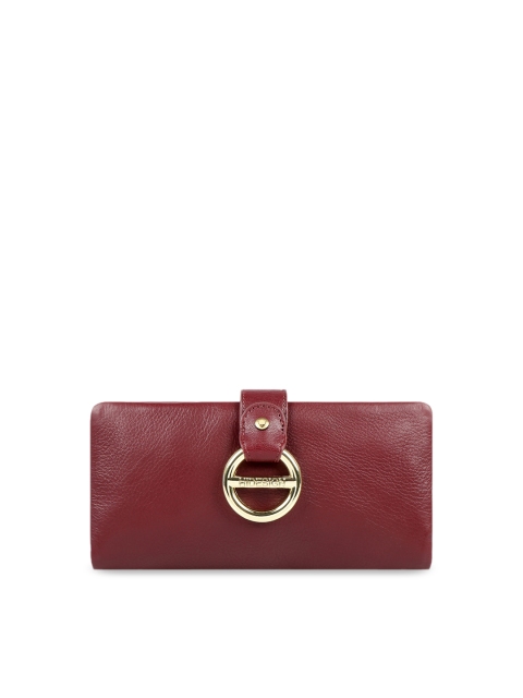 

Hidesign Women Red Leather Clutch