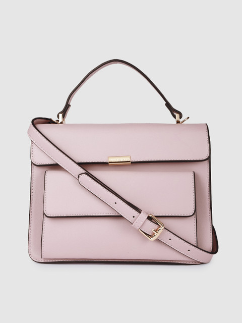 

Van Heusen Women Lavender Structured Satchel