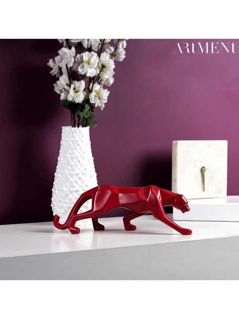 

THE ARTMENT Red Panther Polyresin Statue