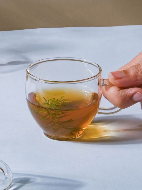 

Nestasia Set of 6 Transparent Elegant Glass Cups