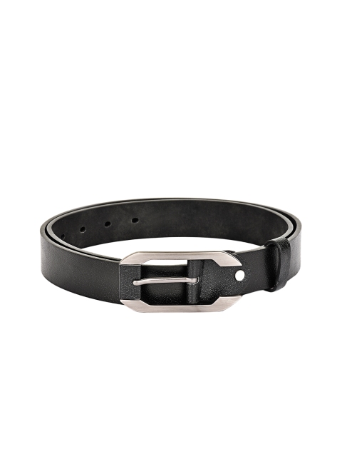 

BuckleUp Men Black Leather Belt