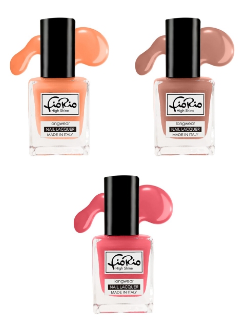 

Fiorio Set of 3 Nail polish 11ml, Na