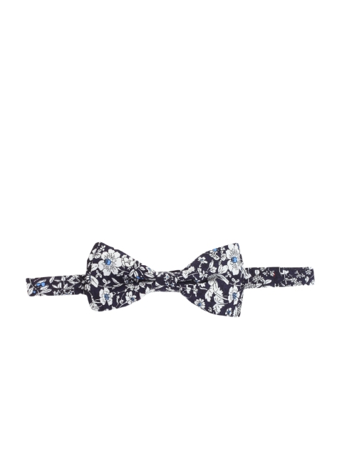 

Alvaro Castagnino Black Floral Print Bow Tie