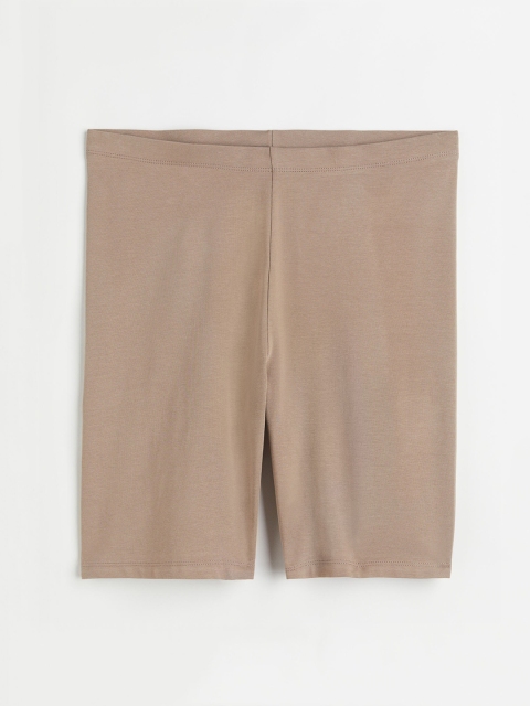

H&M Women Beige Cycling Biker Shorts