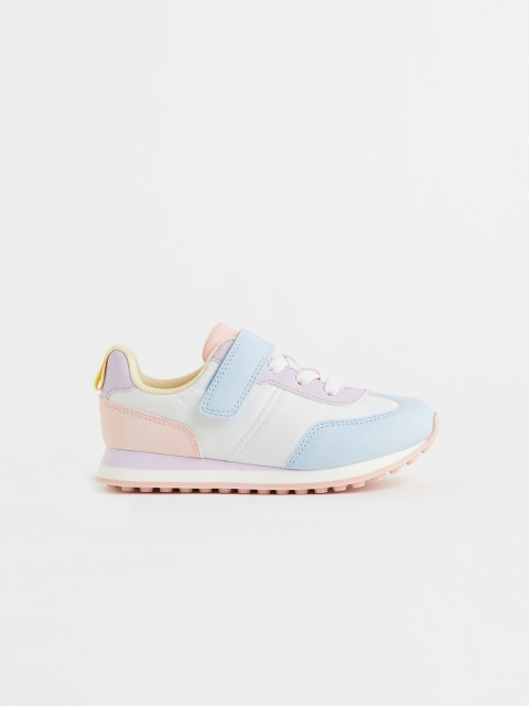 

H&M Girls White Colourblocked Sneakers