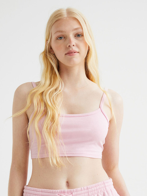 

H&M Pink Crop Top