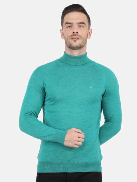 

Monte Carlo Men Green turtle neck Pullover sweater