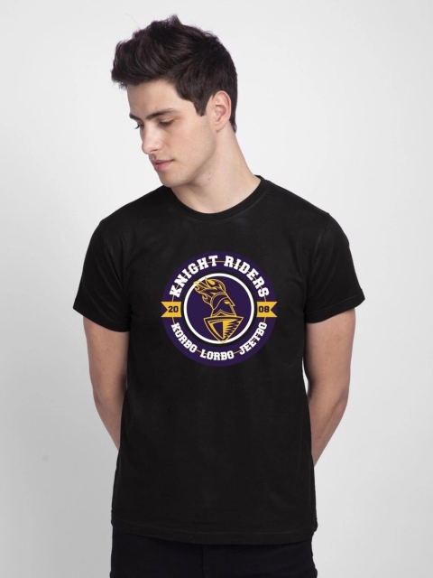 

Bewakoof Men Black Printed T-shirt