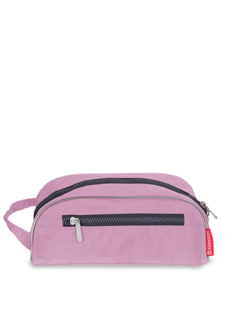 

Harissons Pink Solid Makeup Pouch