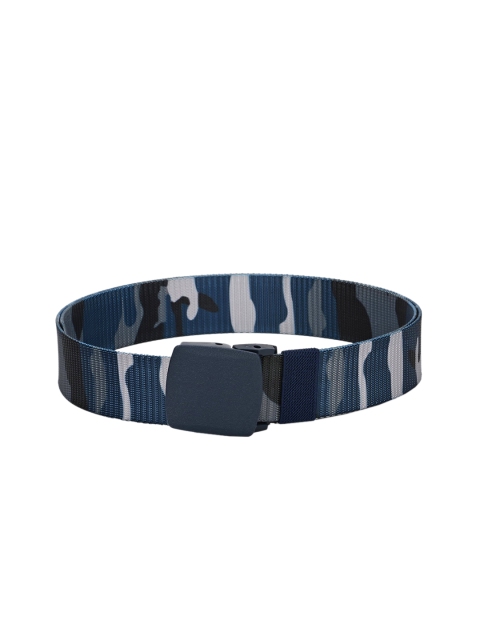 

thickskin Boys Navy Blue Printed Belt