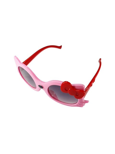 

Butterthief Unisex Kids Black Lens & Pink Round Sunglasses with UV Protected Lens