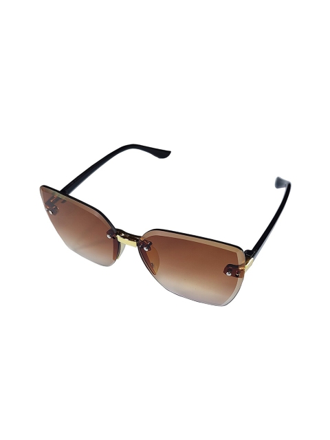

Butterthief Unisex Kids Brown Lens & Black Butterfly Sunglasses with UV Protected Lens