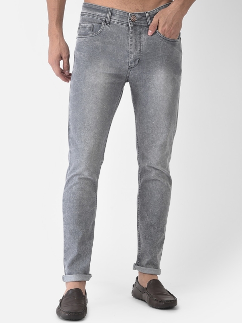 

COBB Men Grey Slim Fit Heavy Fade Jeans