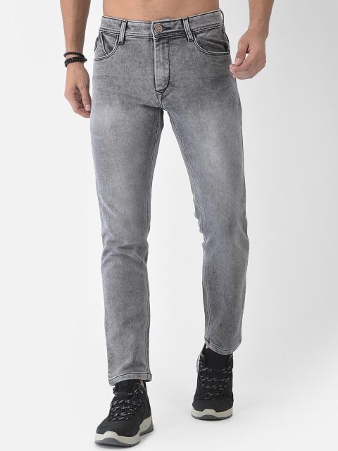 

COBB Men Grey Slim Fit Heavy Fade Jeans