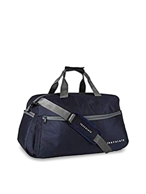 

TRAVALATE Adult Unisex Black Solid Gym Duffel Bag