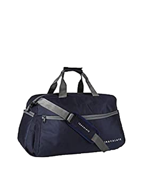

TRAVALATE Navy Blue Solid Duffel Bag