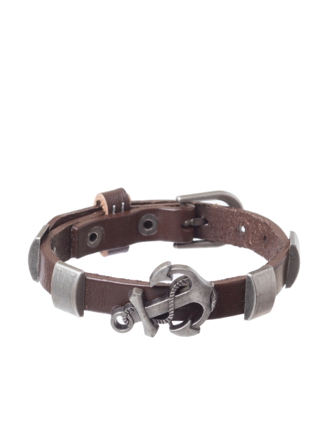 

UNKNOWN by Ayesha Men Brown Bracelet