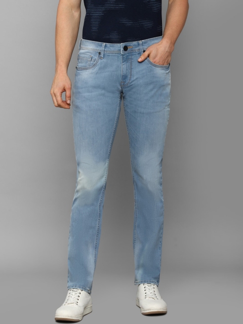 

Louis Philippe Jeans Men Blue Slim Fit Heavy Fade Jeans