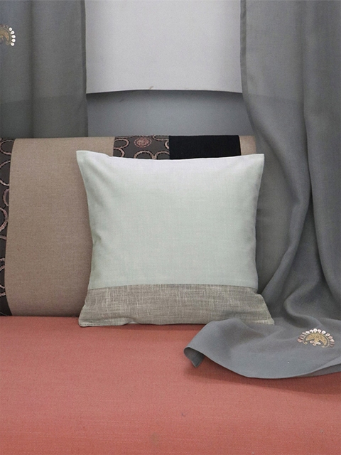 

ZEBA Grey Square Cushion Covers