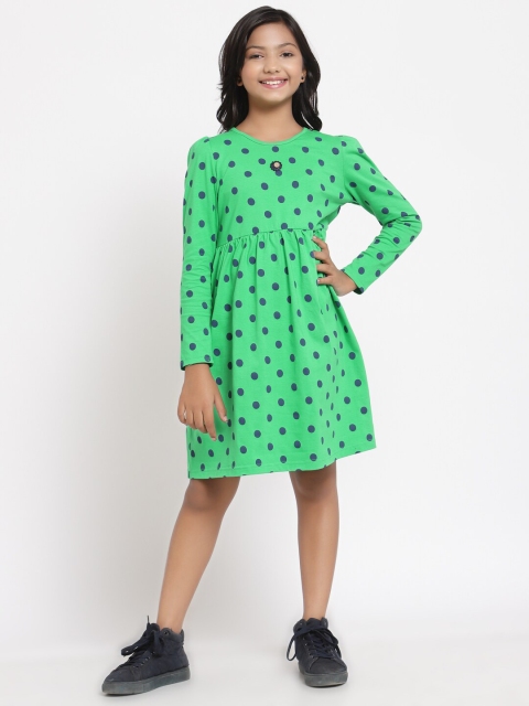 

Tiara Green Tiara Girl's Everyday A- Line Dress