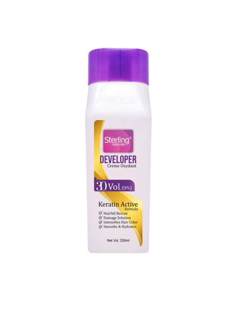 

Sterling Naturals Keratin Active Formula Creme Oxydant Developer 250ml, White