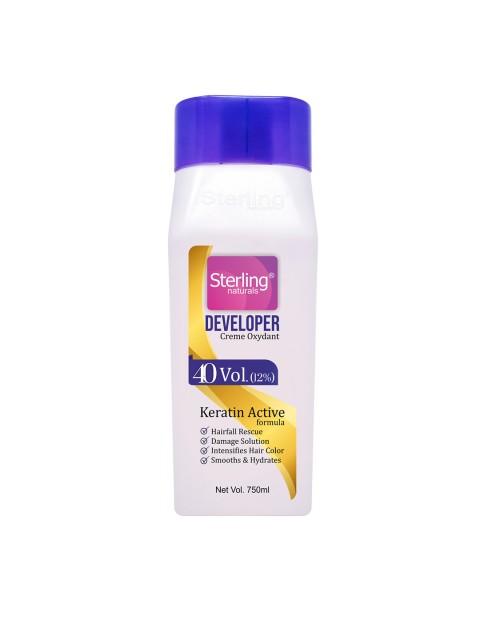 

Sterling Naturals Keratin Active Formula Creme Oxydant Developer - 750ml, White