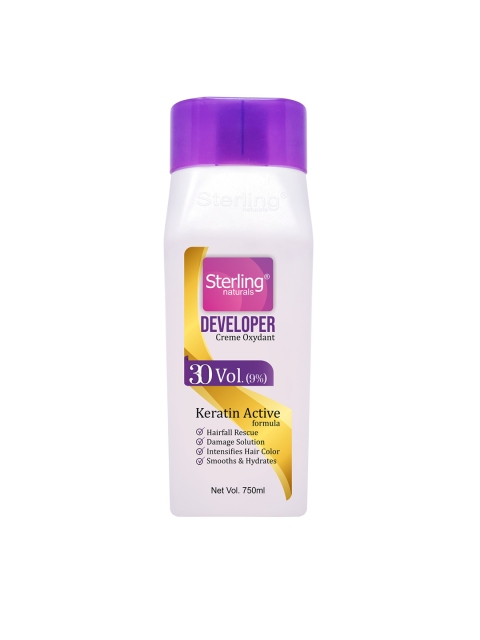 

Sterling Naturals Developer Keratin Active Formula-750 ml, White