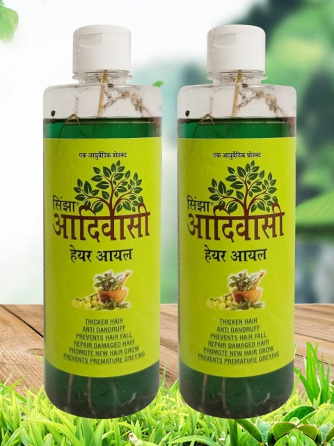 

SINJHA Pack of 2 Adivasi Hair Oil-100ml Each, Na