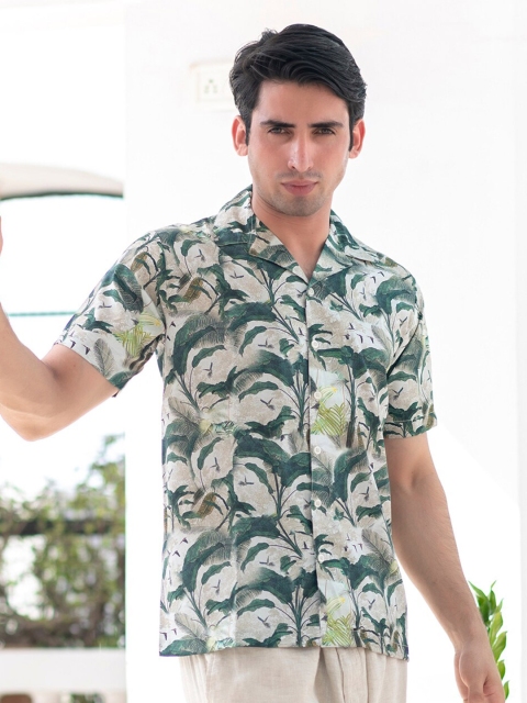 

Tistabene Men Multicoloured Comfort Floral Printed Casual Shirt, Multi