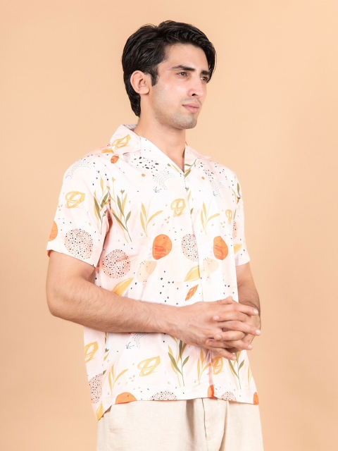 

Tistabene Men Multicoloured Comfort Floral Printed Casual Shirt, Multi