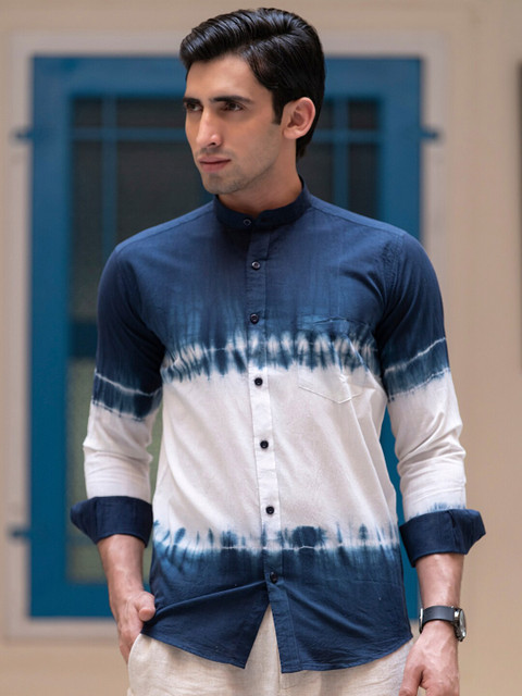 

Tistabene Men Blue Comfort Checked Casual Shirt