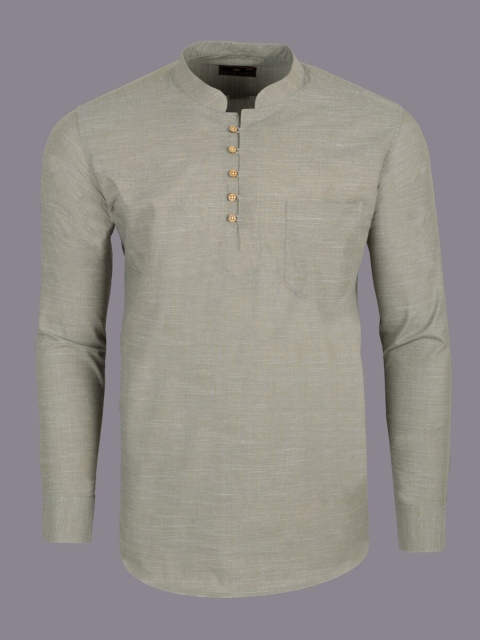 

FRENCH CROWN Men Grey Standard Formal Shirt